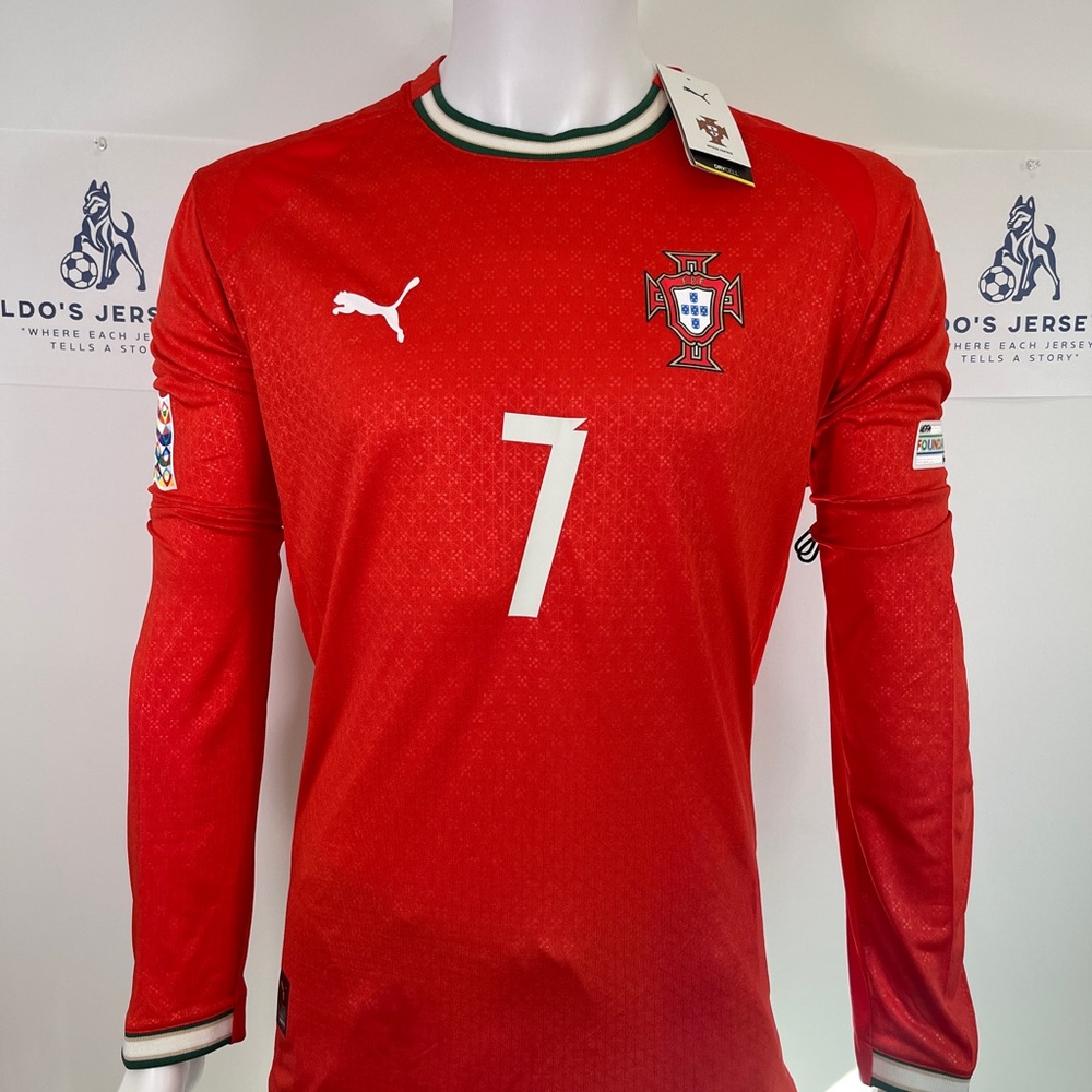 Puma Portugal Red Soccer Jersey